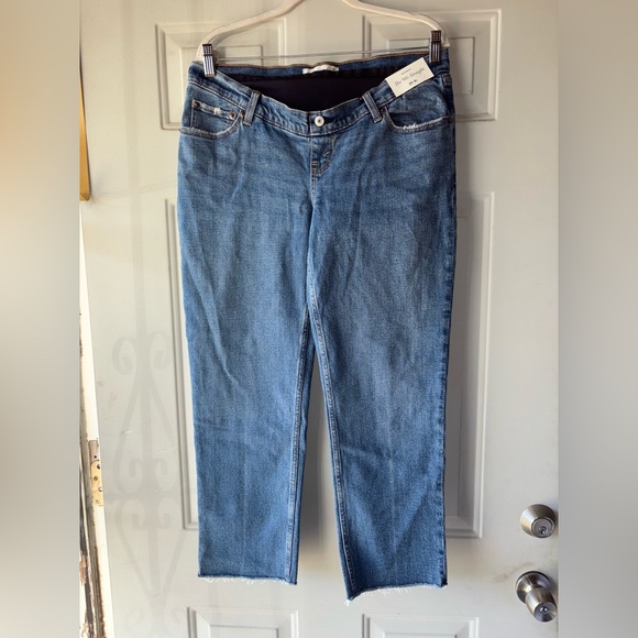 Abercrombie & Fitch Denim - Abercrombie & Fitch 90’s straight maternity ankle jeans size 8 S